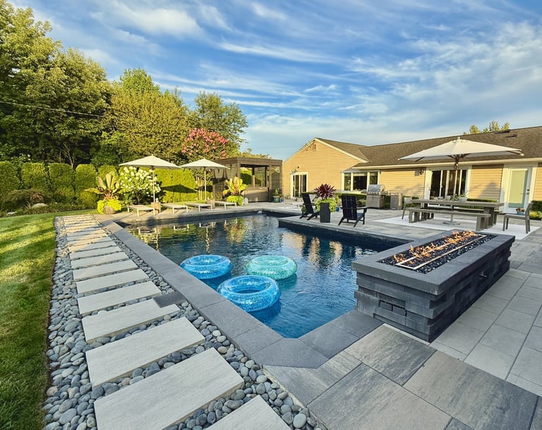 Pool patio cleaning